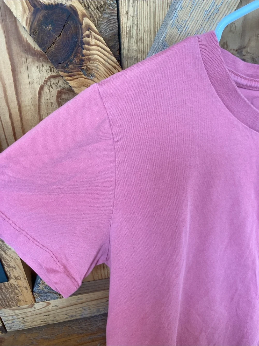 Converse Kids Pink Tee with White Logo size large
